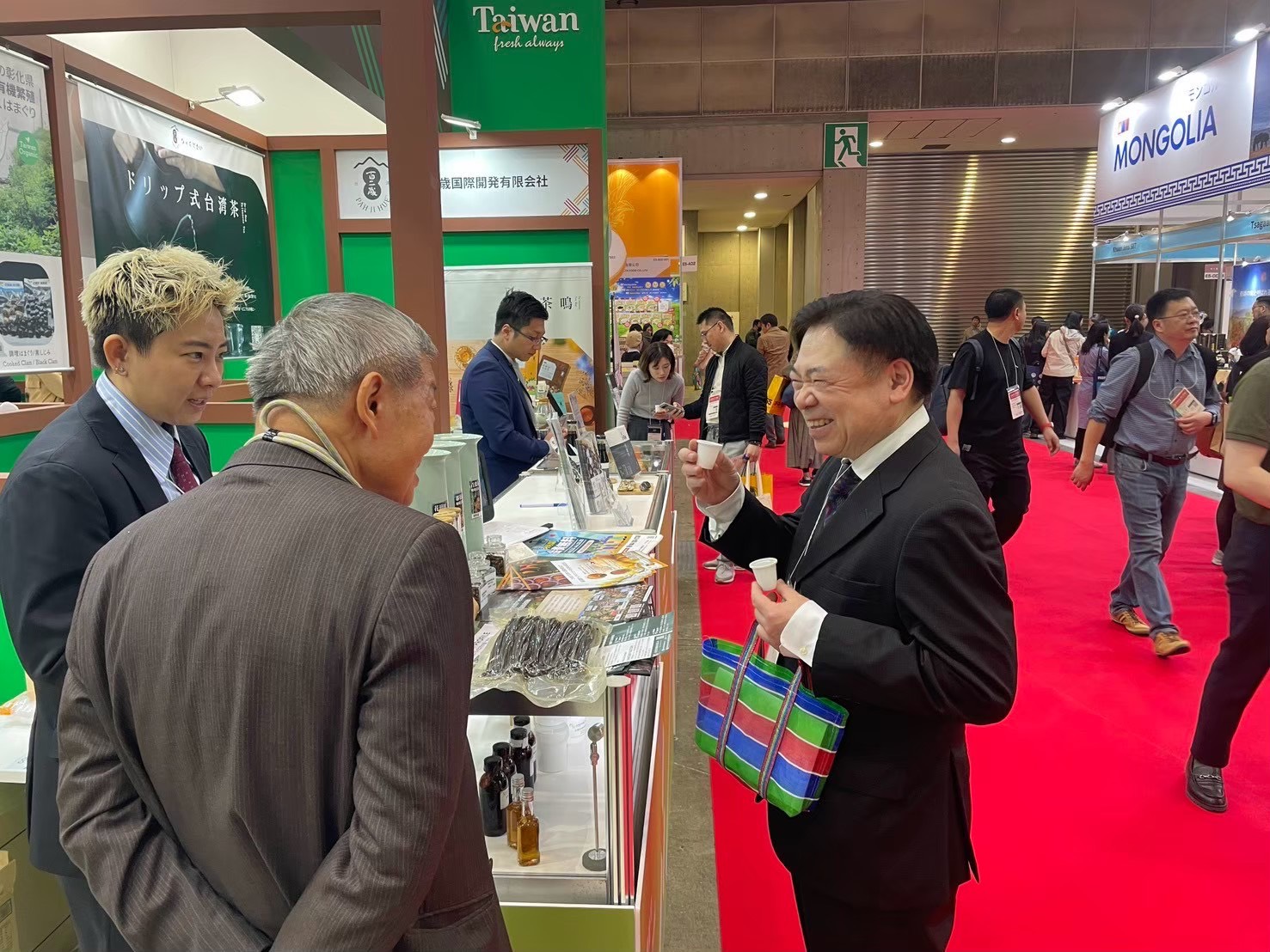 台湾の食品展示会に出展するインフード・ジャパン